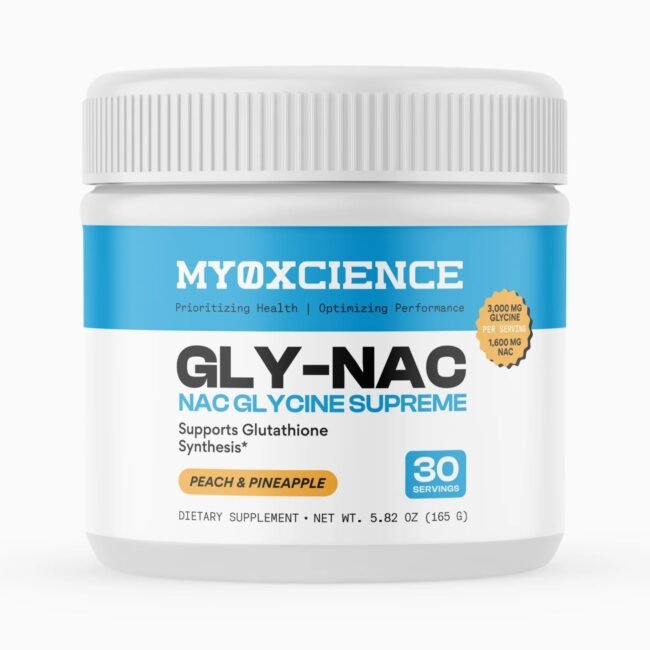 MYOXCIENCE NAC Glycine Supreme | N-Acetyl-L-Cysteine, Glycine, and Taurine Co...