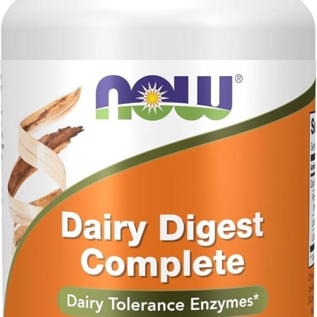 NOW Foods Supplements, Dairy Digest Complete, Digests Lactose 90
