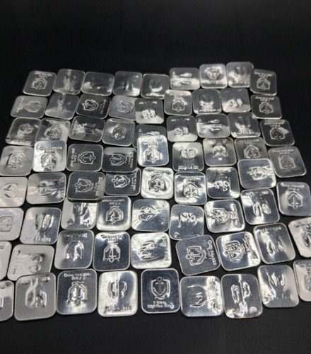 (40x) Pure .999 Fine Silver Bar Premium Rare New Bullion Estate Lot  ✨️