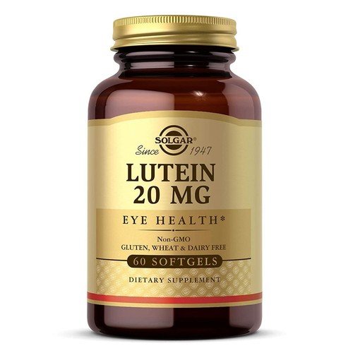 Solgar Lutein 20 mg 60 Softgels