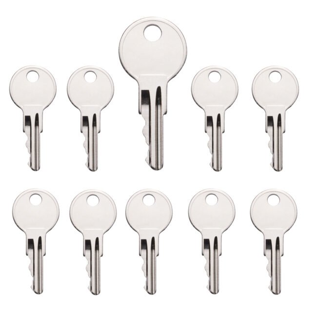 10PCS Golf Cart Ignition Keys for EZGO 1982-up Gas & Electric Vehicles 17063-G1