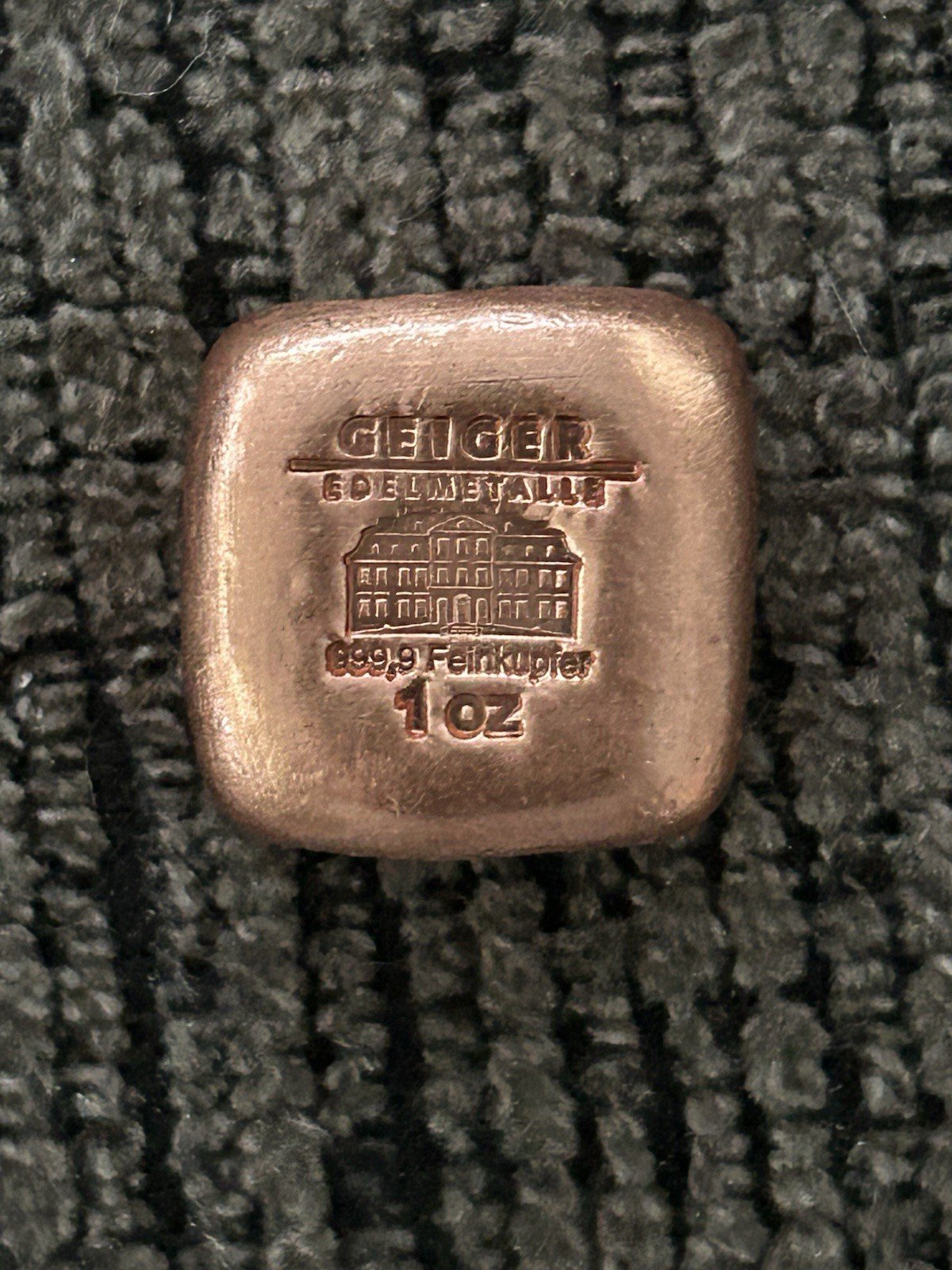 π₯ Geiger 1 oz Copper Pour 9999 Fine