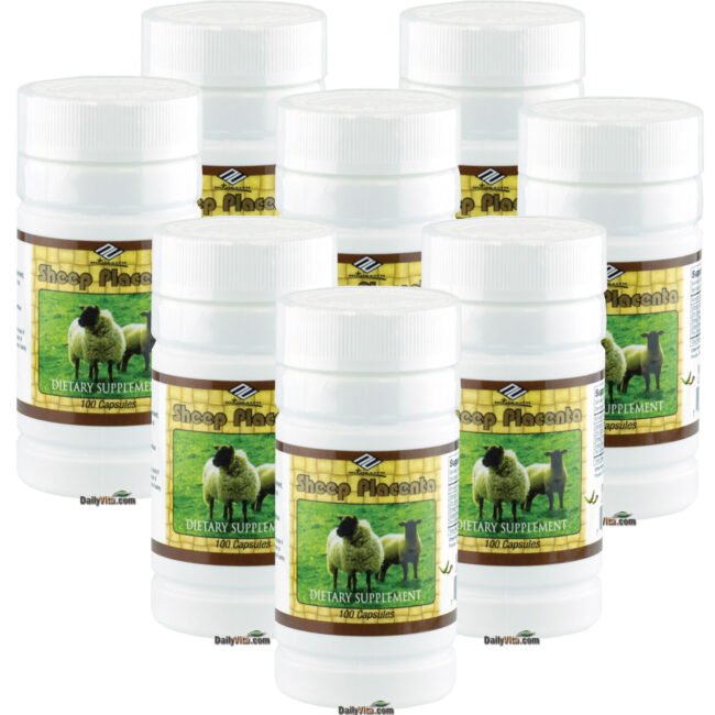 8 x Sheep Placenta Complex 100 Capsules