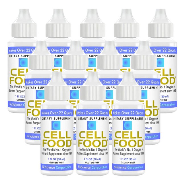 12 x Cellfood Liquid Concentrate 1 fl oz