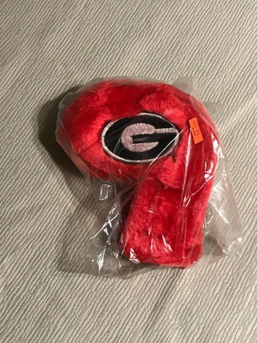 University of Georgia Bulldogs Embroidered Plush Golf Putter Headcover Red NEW