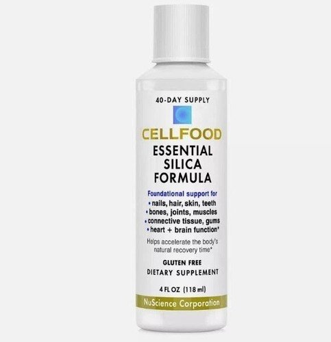 1 Bottle Cellfood Essential Silica Formula 4 Oz by Lumina Health EXP 01/2028