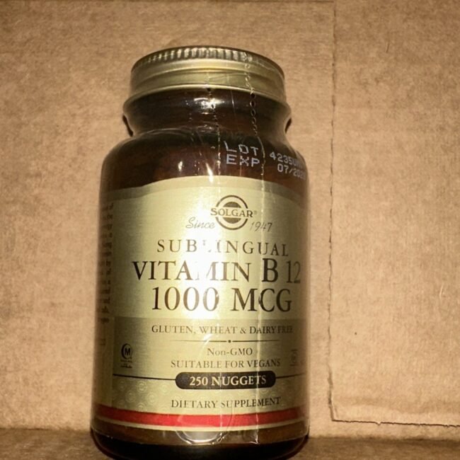 Solgar Vitamin B12 1000 mcg 250 Nuggets