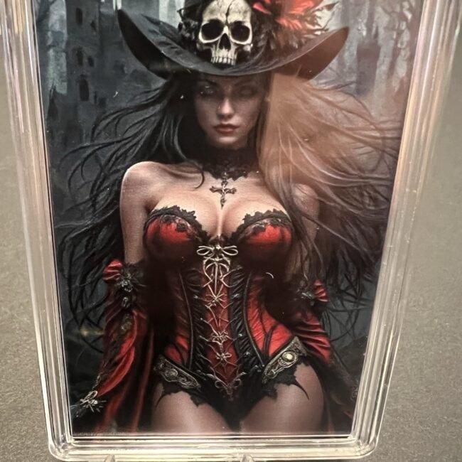 🔥🔥Voodoo Princess  Vixen 1 oz .999 Copper Card🔥🔥