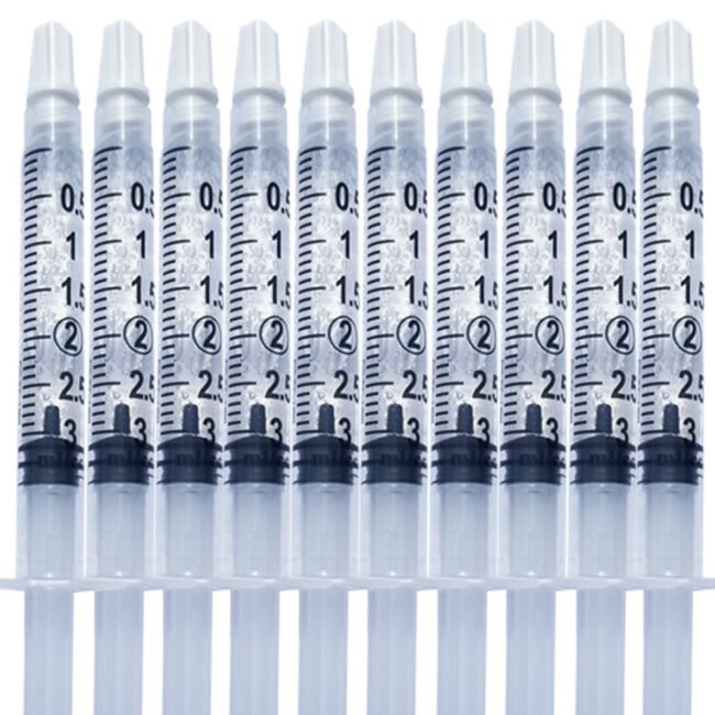 Teeth Whitening Gel Syringes 44% Tooth Bleaching 10pcs Dental Kit White Teeth