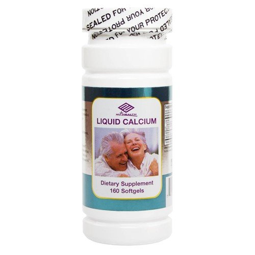 1x Liquid Calcium With Vitamin D 300 MG 160 Softgels