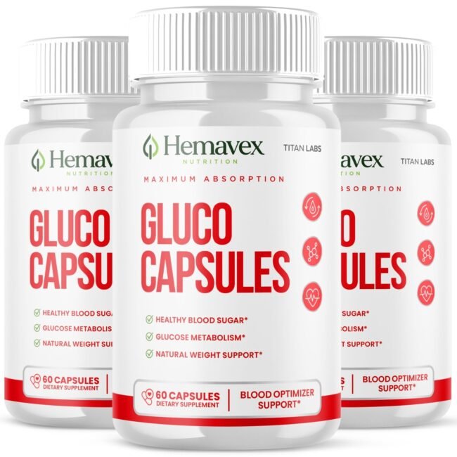 (3 Pack) Hemavex Advanced Blood Health Support Supplement Hema Vex 180 Capsules