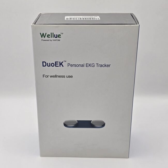 Wellue DuoEK Personal EKG Tracker ER2 Wireless Heart Monitor - Open Box Perfect
