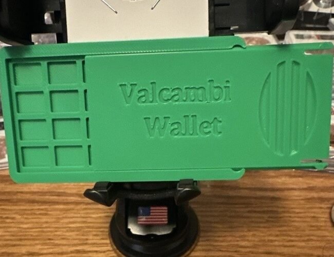 🔥Valcambi Green Wallet Storage Case for all 1 g Valcambi Bars holds 24🫡🇺🇸🦅