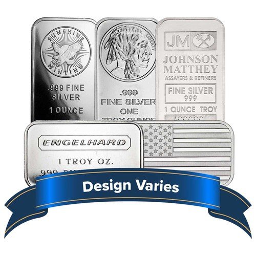 .999 Fine Silver American Flag Bar 10 g gram Bullion