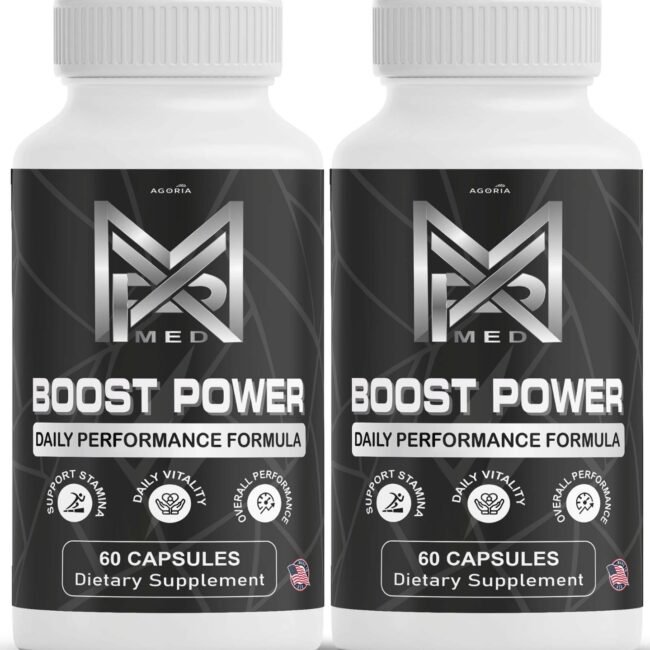(2 Pack) Boost Power Men's Health Support Dietary Supplement Male Capsules