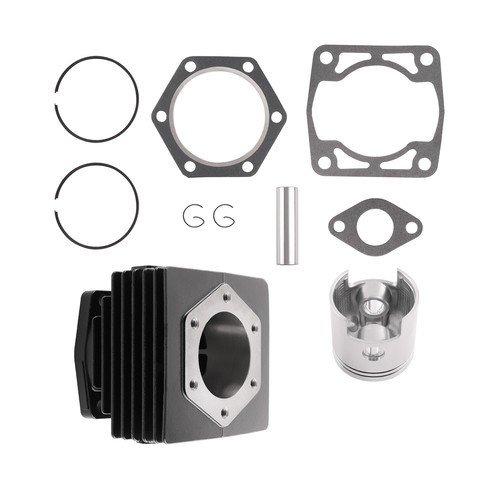 Top End Rebuild Cylinder Piston Gaskets For EZGO 2 Cycle Gas Golf Cart 76-1988