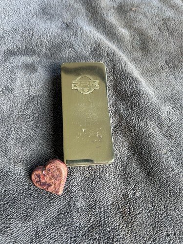.223 Cases 1 Pound Hand Poured Brass Ingot Bars - Bullion for Casting & Crafts