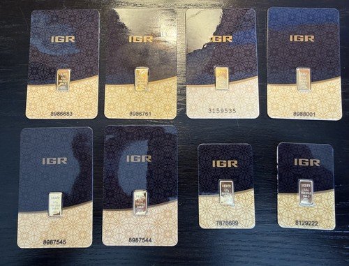 💎 1 GOLD 1/4 GRAIN 999 FINE BULLION BAR. ACB CERTIFICATE OF AUTHENTICITY.