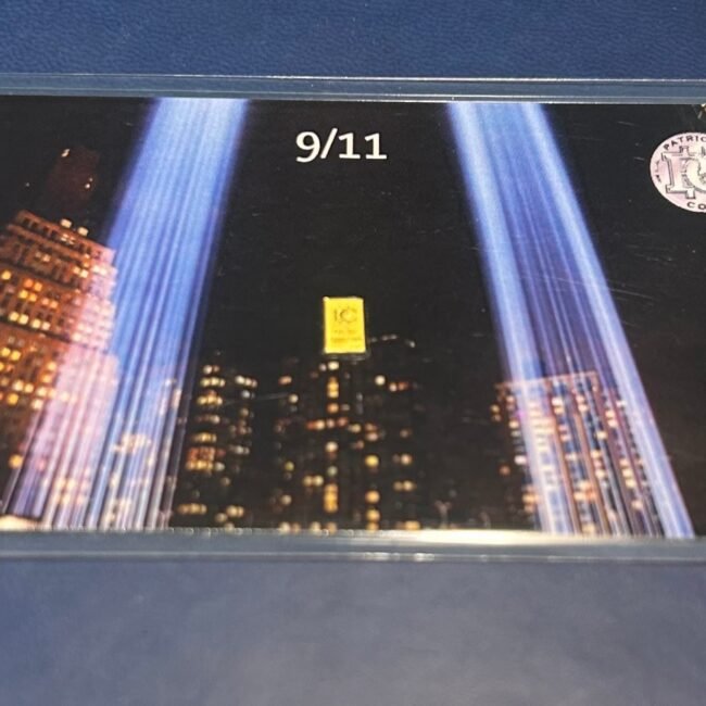USA 9/11 Memorial 1/4 Grain .9999 Pure Gold Bar Precious Metals FREE SHIPPING