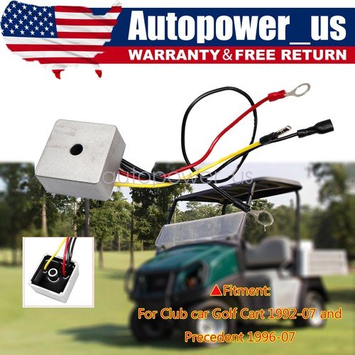 Voltage Regulator For Club Car 1992-up Golf Cart # 1027101-01, 1015777 NEW