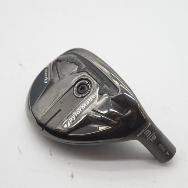 Taylormade Qi35 19* #3 Hybrid Rescue Club Head Only GOOD 3-3-B 1084486-ABD-3-3-B