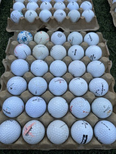 100 Mixed Golf Balls 3A Mid Grade Ball Lot   AAA