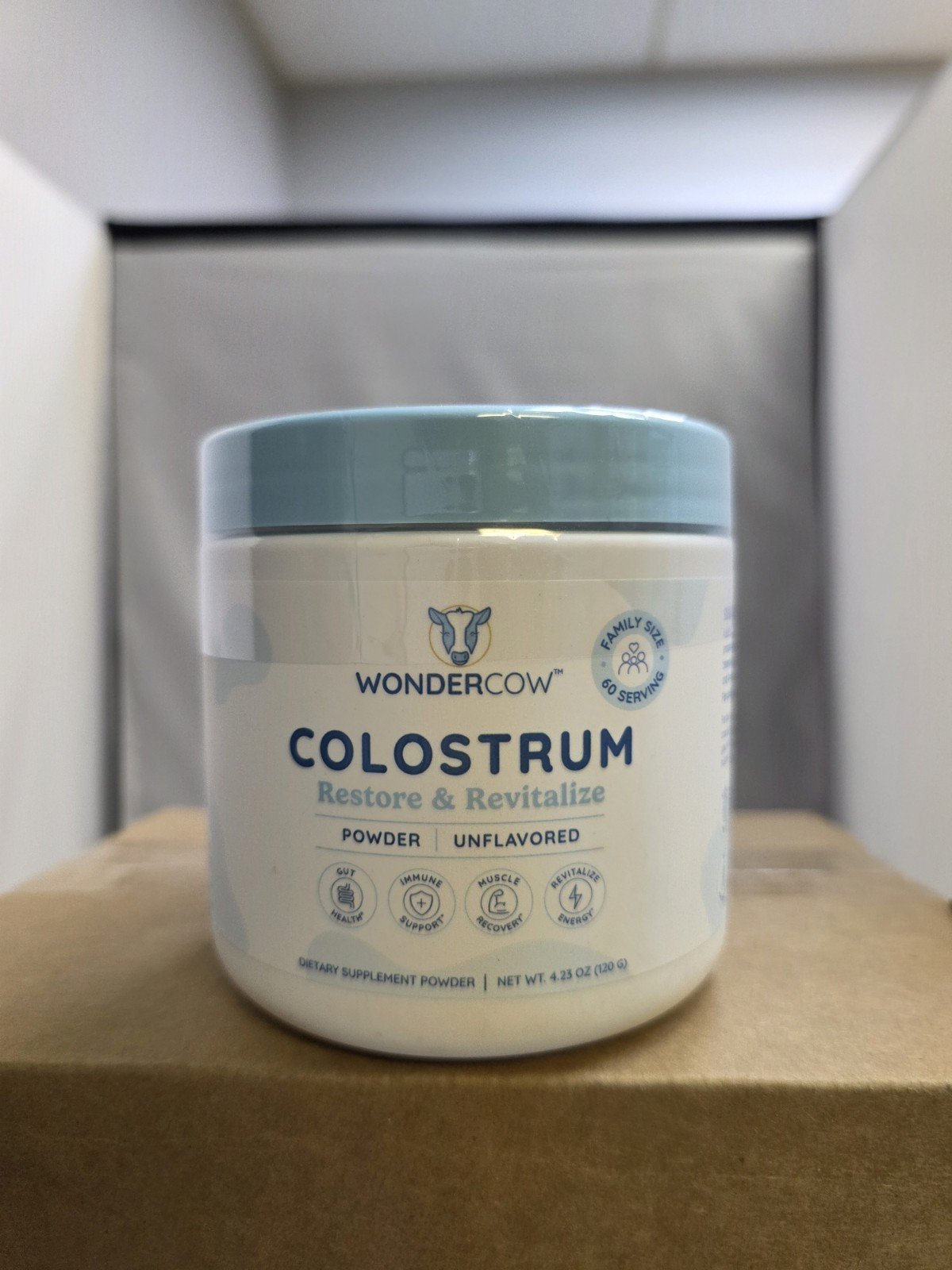 Wondercow Colostrum Powder Gut Health Immune Support Recovery 60 Servings