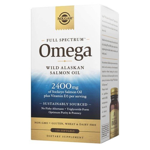 Solgar Wild Alaskan Full Spectrum Omega 120 Softgels