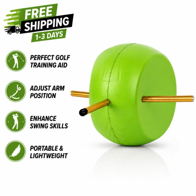 Golf Swing Trainer Arm Connection Ball Training Aid Swing Alignment Tool