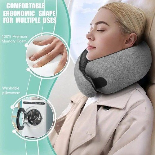 Neck Pillow with Soft Memory