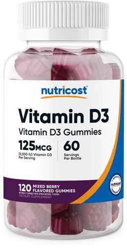 Vitamin D3 + Vitamin K2, 60 Capsules