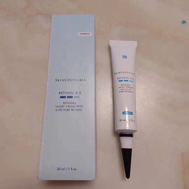 SkinCeuticals Retinol 0.5 Refining Night Cream 0.5% Pure Retinol 1 Oz Sealed Box